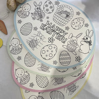 EASTER COLOURING PLACEMAT SET OF 4